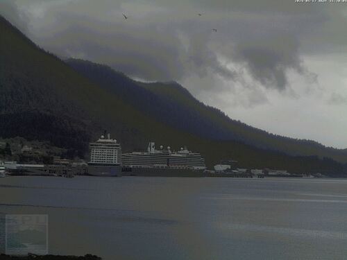 Ketchikan Webcam 3 pointing to berth #3 and 4